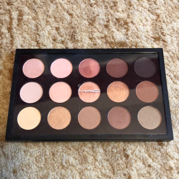 mac 15x warm eyeshadow palette